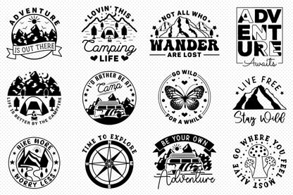 Outdoor Life SVG Cut Files Bundle