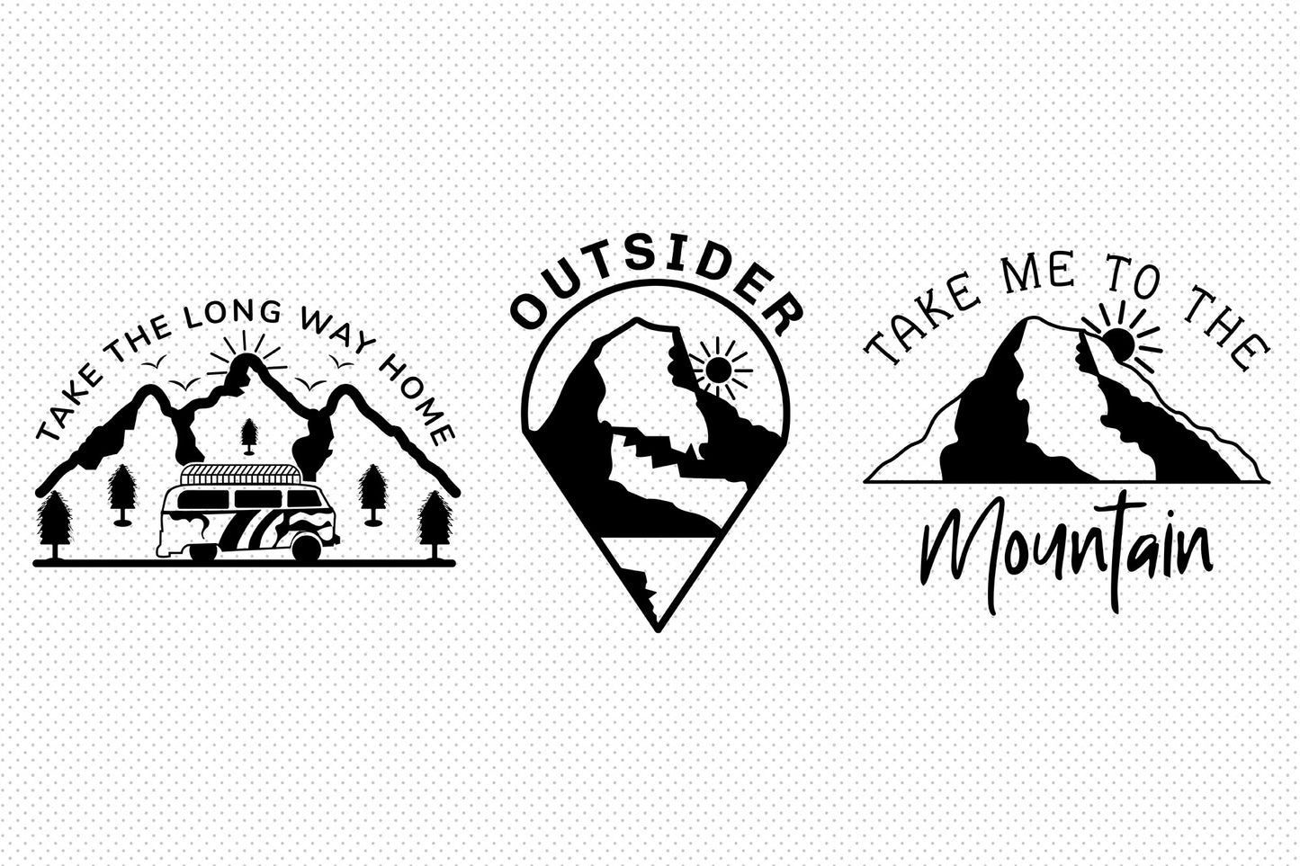 Outdoor Life SVG Cut Files Bundle