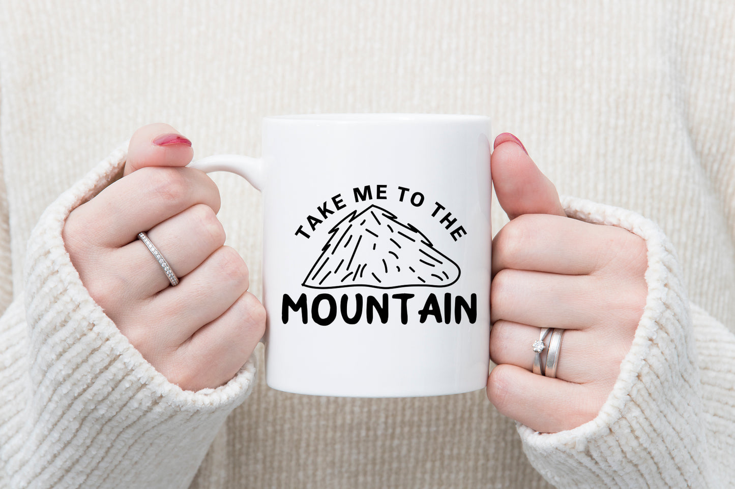 Outdoor Life SVG Free | Take Me to the Mountain