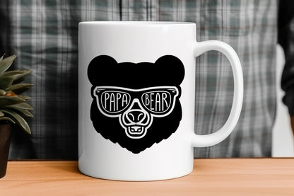 Papa Bear, Father's Day Cricut SVG