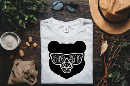 Papa Bear, Father's Day Cricut SVG
