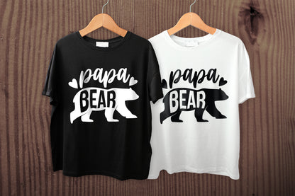 Papa Bear, Father's Day SVG Design