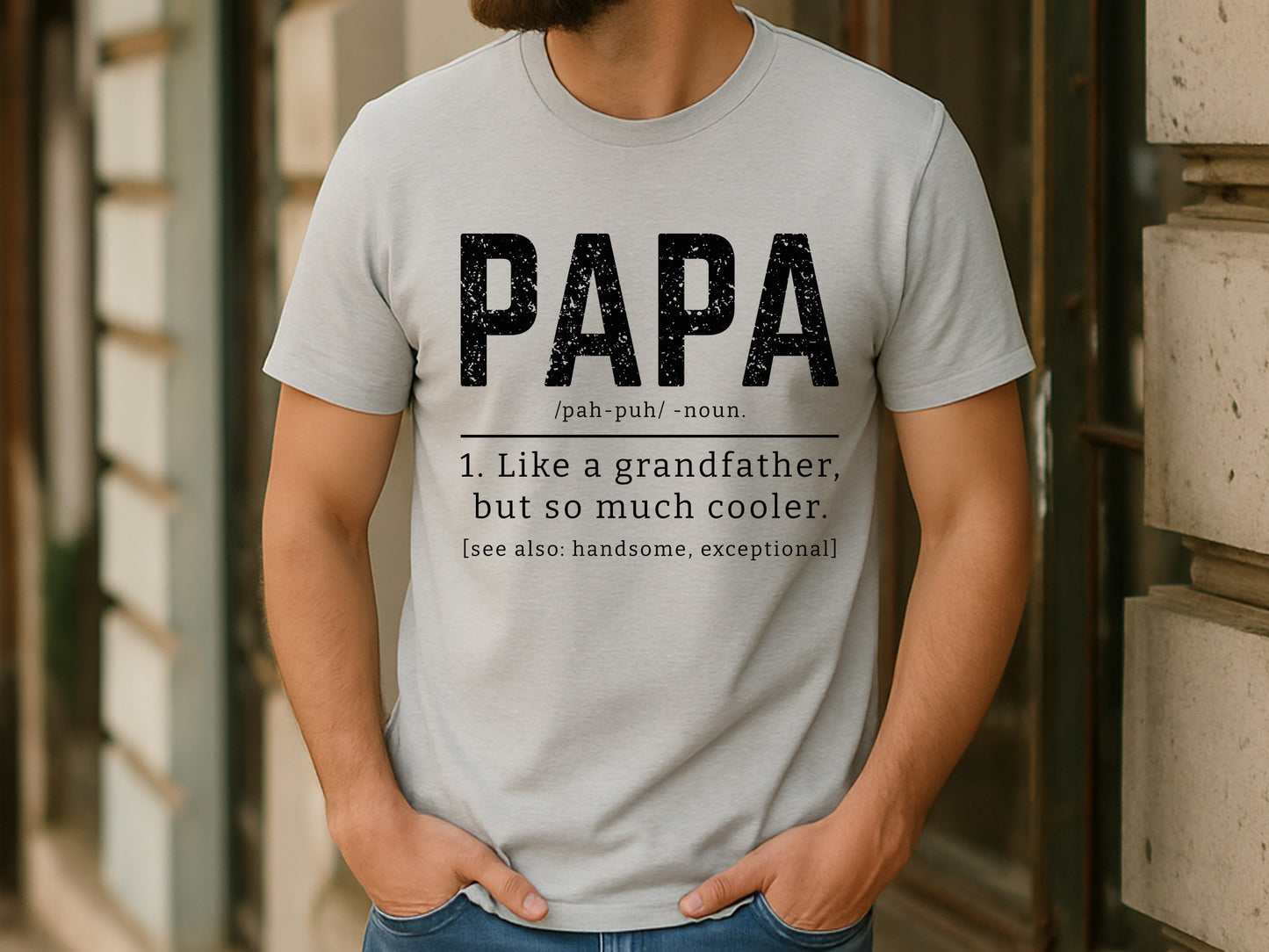 Papa Definition, Father's Day Shirt Design SVG