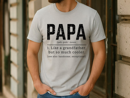Papa Definition, Father's Day Shirt Design SVG