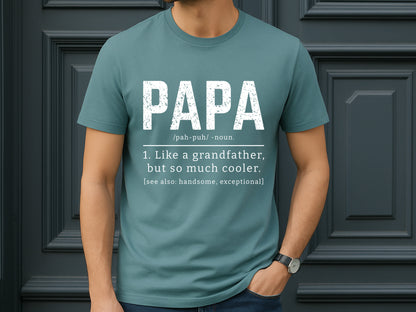 Papa Definition, Father's Day Shirt Design SVG