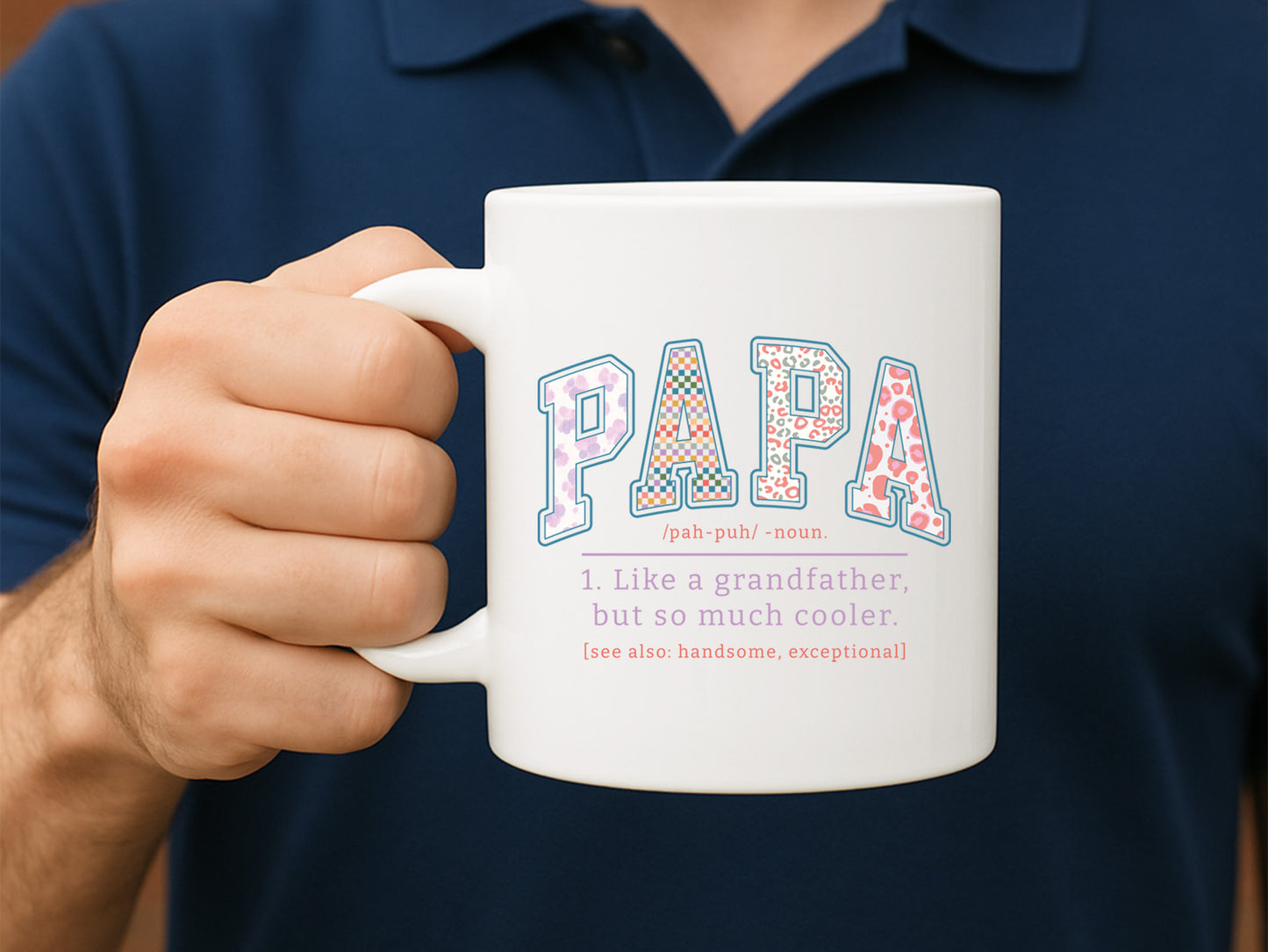 Papa Definition, Father's Day Sublimation