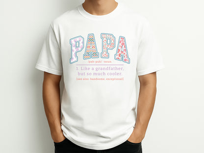 Papa Definition, Father's Day Sublimation