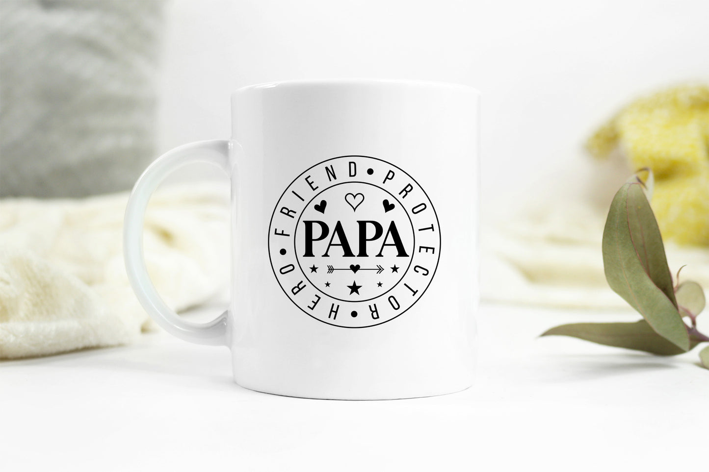 Papa Hero Friend Protector, Father's Day SVG Design