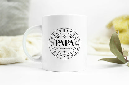 Papa Hero Friend Protector, Father's Day SVG Design