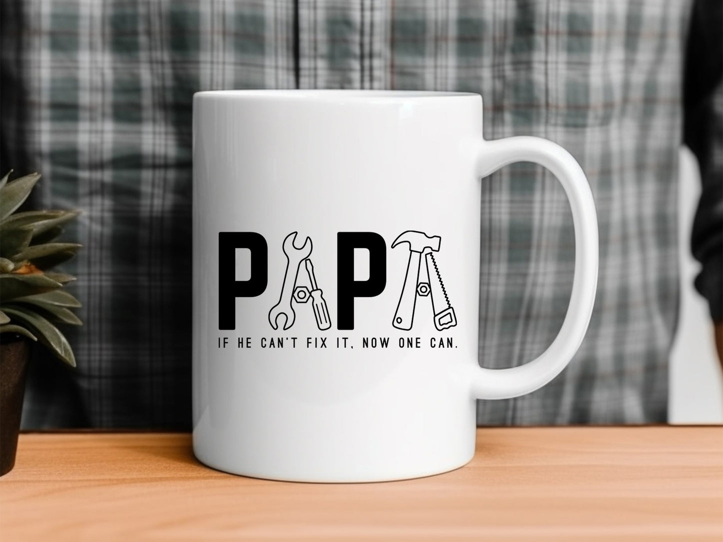 Papa If He Can't Fix No One Can, Fathers Day SVG Free