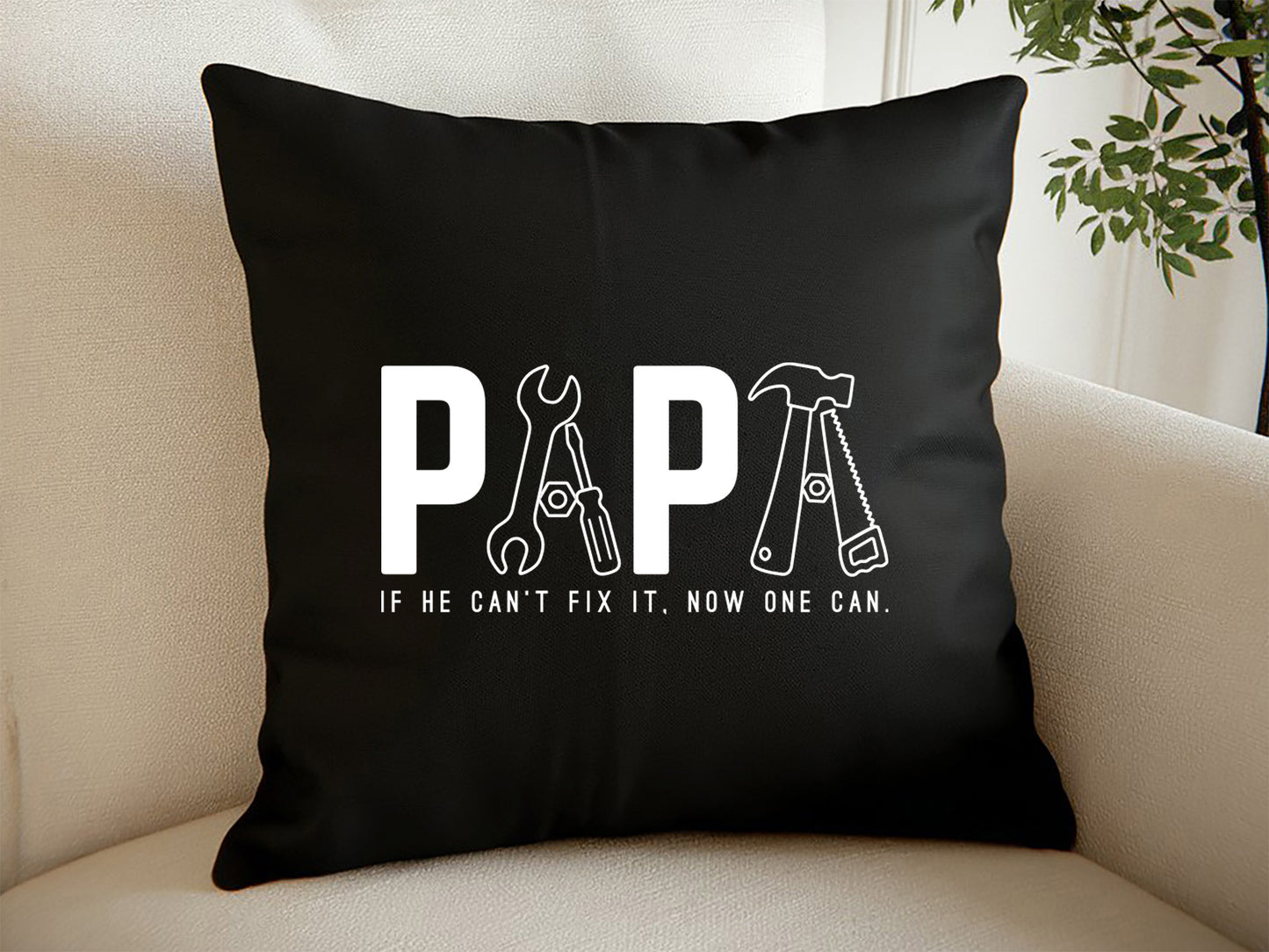 Papa If He Can't Fix No One Can, Fathers Day SVG Free