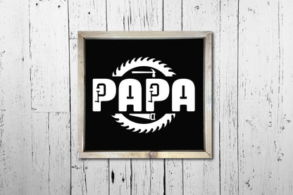 Papa, Father's Day SVG Cut File