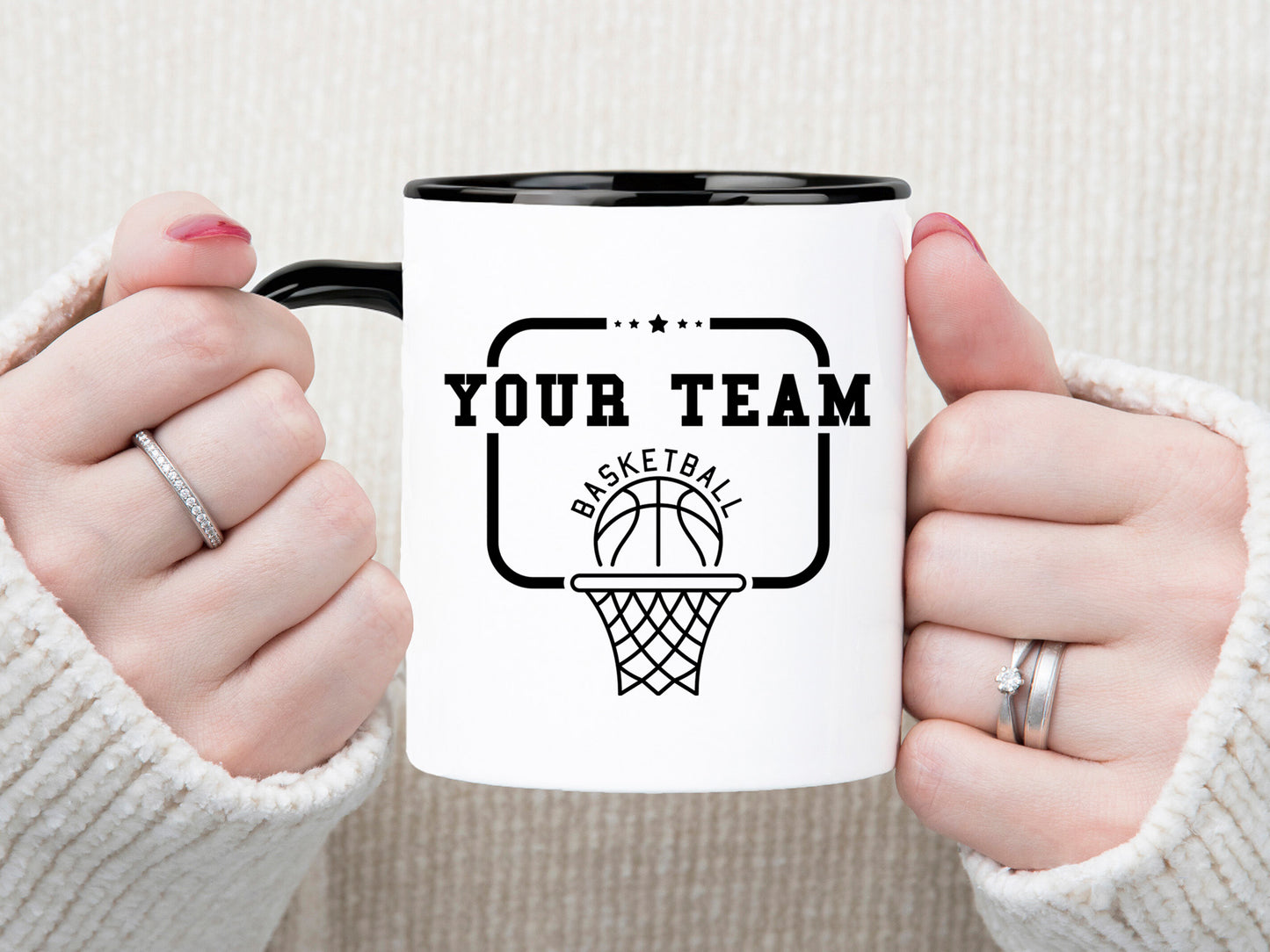 Personalized Basketball Team Name SVG