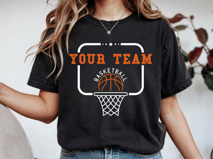 Personalized Basketball Team Name SVG