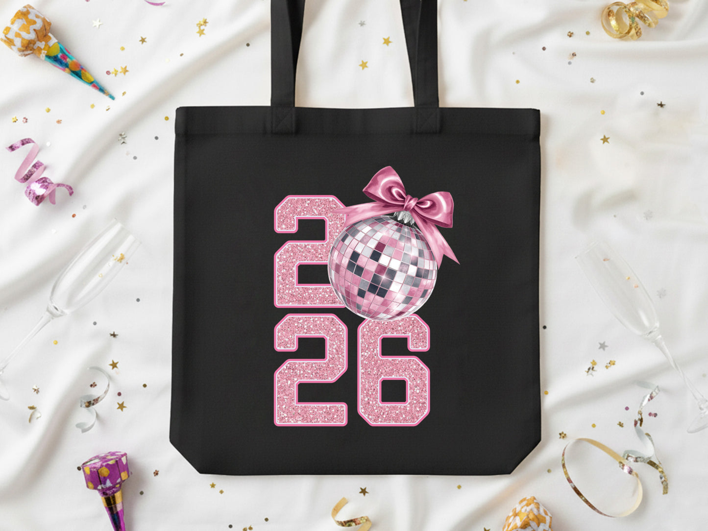 Pink Coquette 2026 New Year Sublimation