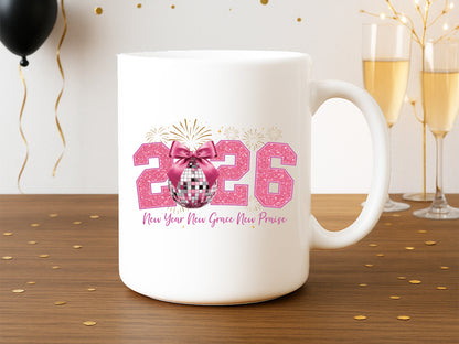 Pink Coquette New Year Grace Praise Sublimation