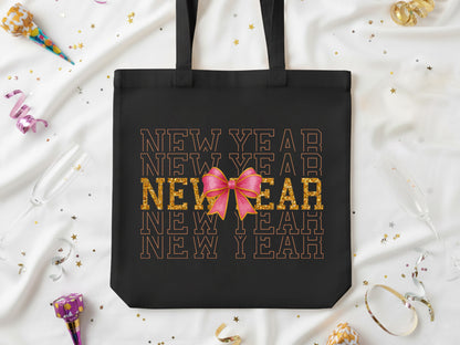 Pink Coquette Retro New Year Sublimation PNG