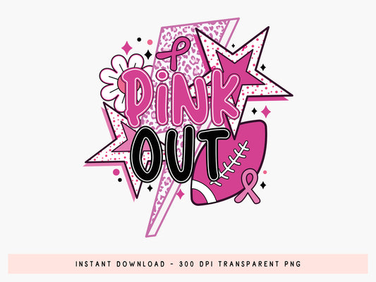 Pink Out, Back to School Preppy Sublimation Print