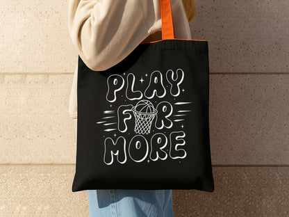 Play for More, Retro Basketball SVG