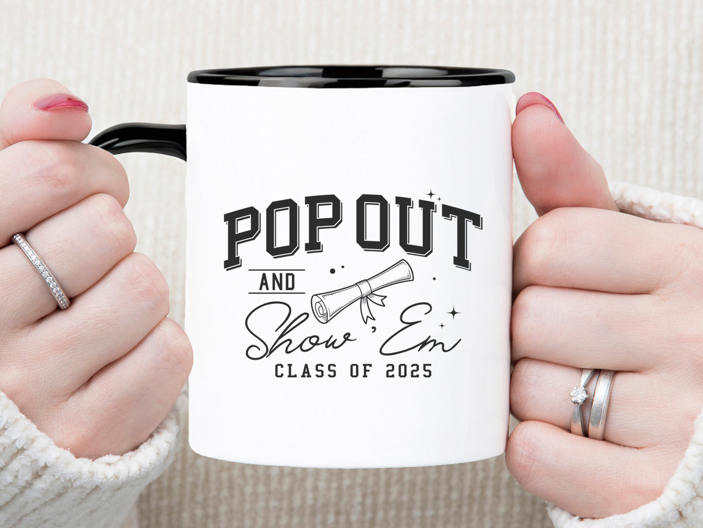 Pop Out And Show'em Class of 2025 SVG Cut File