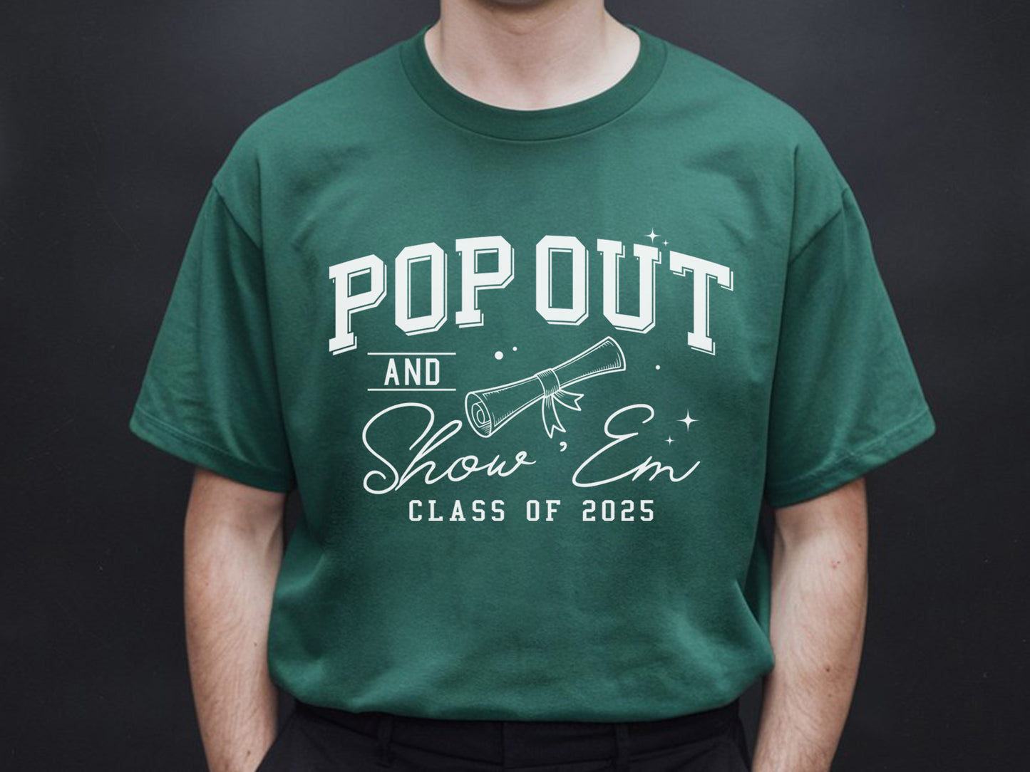 Pop Out And Show'em Class of 2025 SVG Cut File