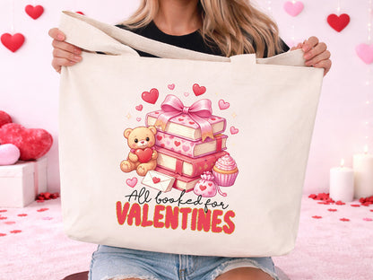 Preppy All Booked for Valentines Sublimation PNG