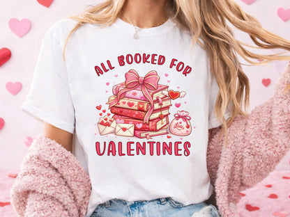 Preppy All Booked for Valentines Sublimation