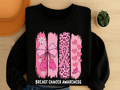 Preppy Breast Cancer Sublimation Designs Bundle