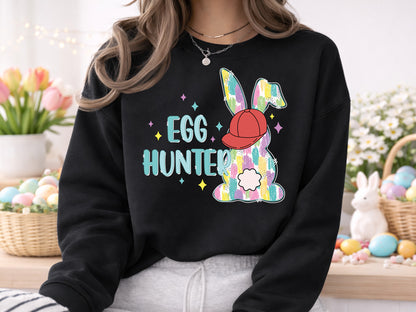 Preppy Bunny Easter Egg Hunter Sublimation