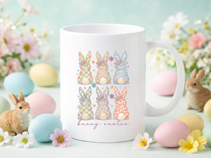 Preppy Bunny Easter Sublimation Print