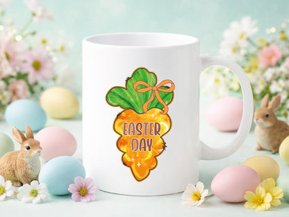 Preppy Carrot Easter Day Sublimation PNG