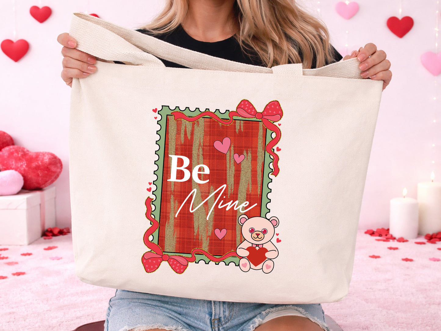 Preppy Coquette Be Mine Valentine Sublimation