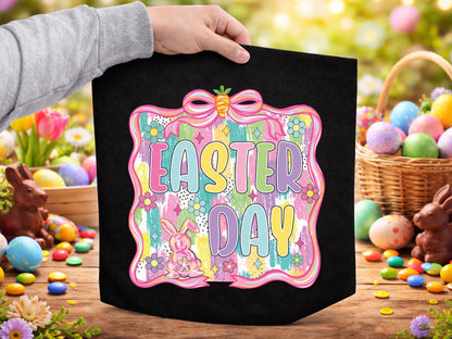 Preppy Coquette Easter Day Sublimation Print
