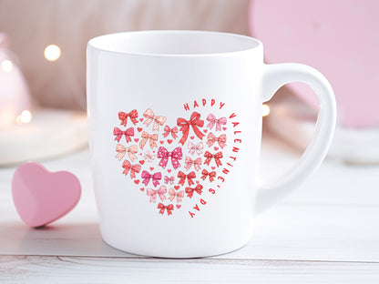 Preppy Coquette Happy Valentine's Day PNG