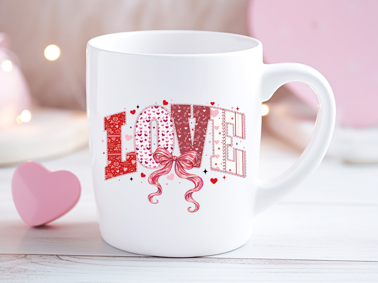 Preppy Coquette Love Valentine Sublimation