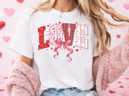 Preppy Coquette Love Valentine Sublimation