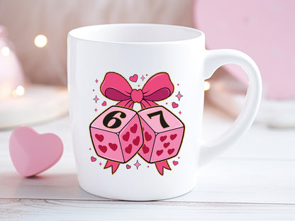 Preppy Coquette Playing Card Valentine PNG