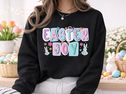 Preppy Easter Joy Sublimation PNG Design