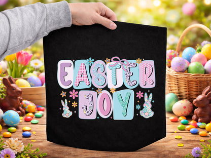 Preppy Easter Joy Sublimation PNG Design
