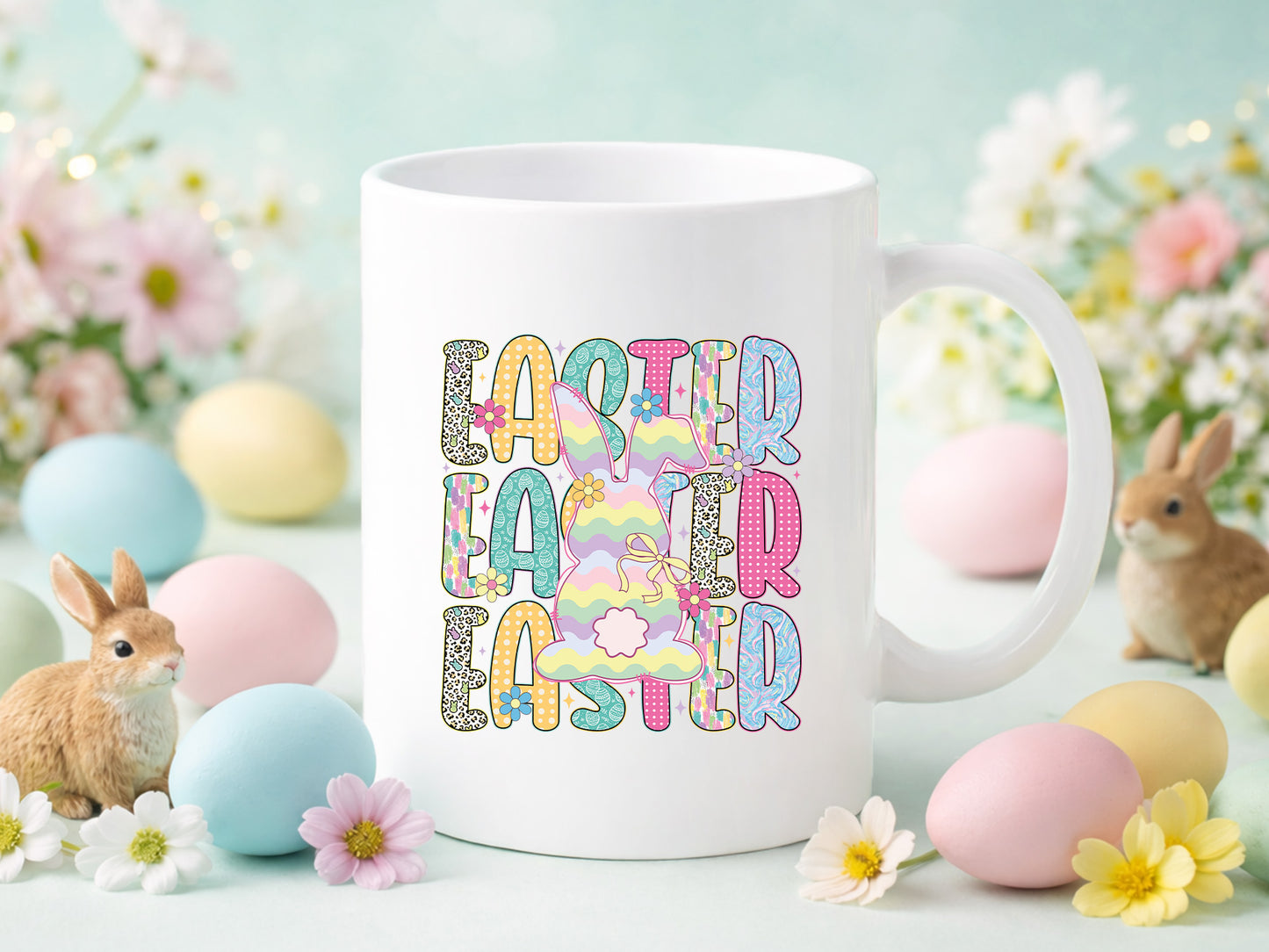 Preppy Easter Sublimation Transfer