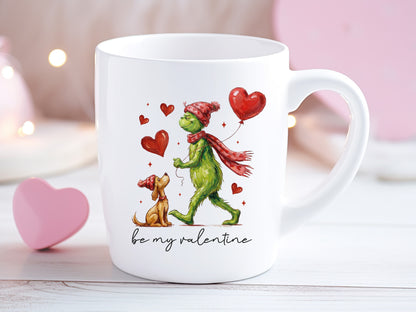 Preppy Grinch Be My Valentine Sublimation