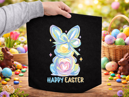 Preppy Happy Easter Bunny PNG Sublimation