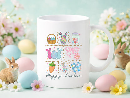 Preppy Happy Easter PNG Sublimation Print