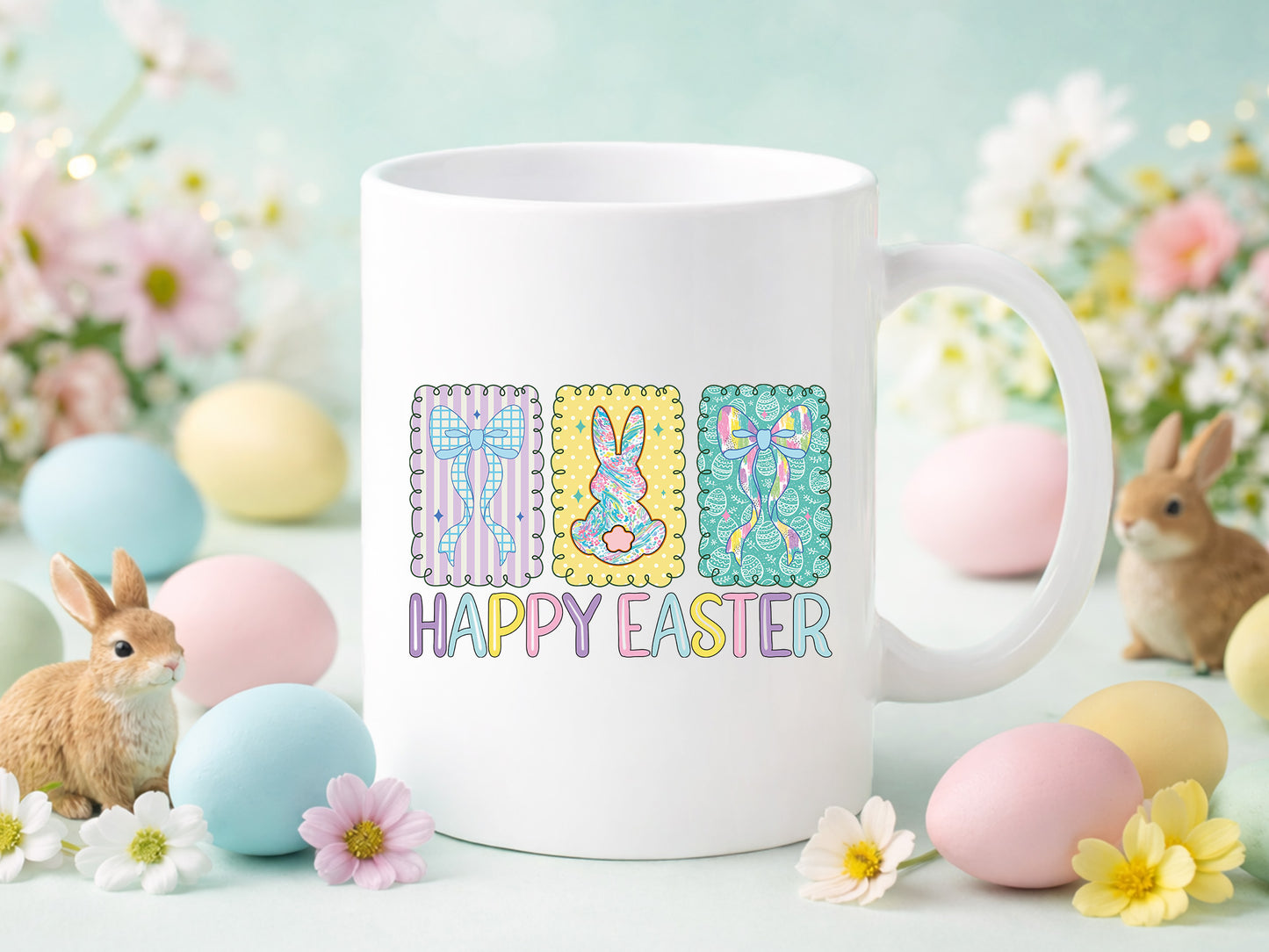 Preppy Happy Easter Sublimation Transfer