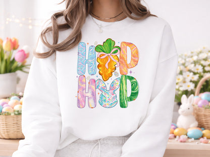 Preppy Hip Hop Easter Sublimation Transfer