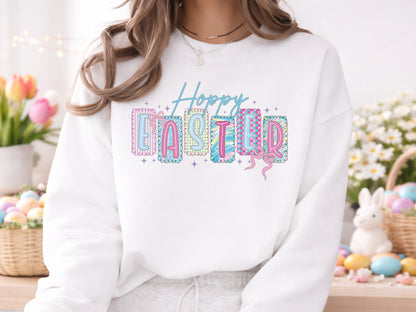 Preppy Hoppy Easter Sublimation Design