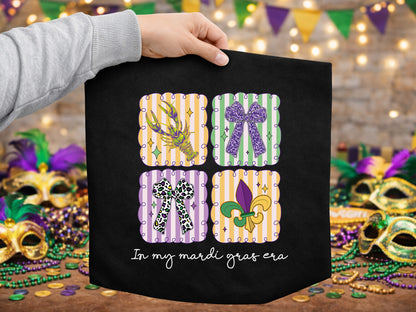 Preppy In My Mardi Gras Era Sublimation PNG