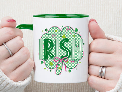 Preppy Irish Clover St Patrick's Day PNG Sublimation