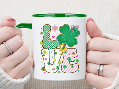 Preppy Love St Patrick's Day Sublimation Print