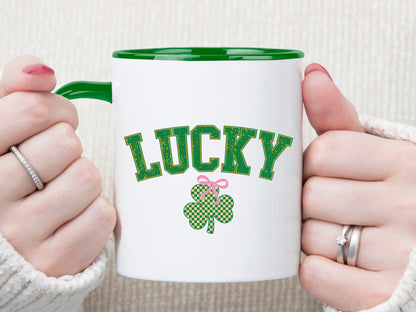 Preppy Lucky St Patrick's Day PNG Sublimation